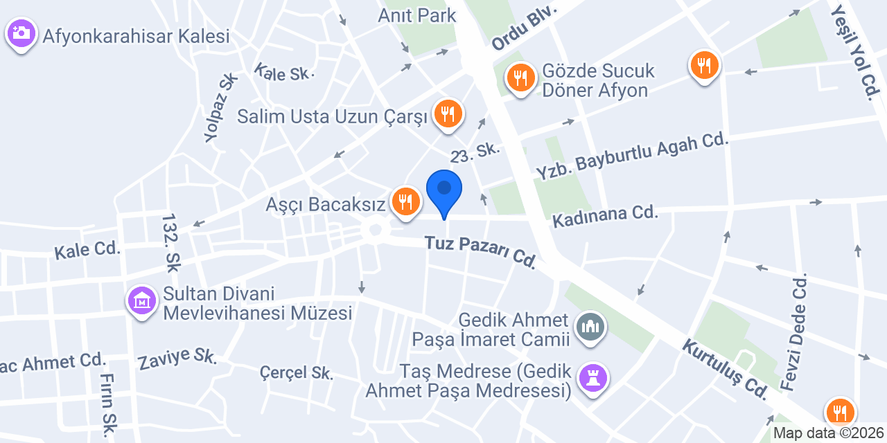 ZEYNEP OPTİK konumu