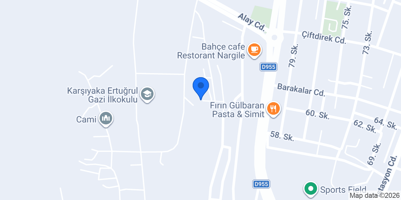 Mekan cafe konumu
