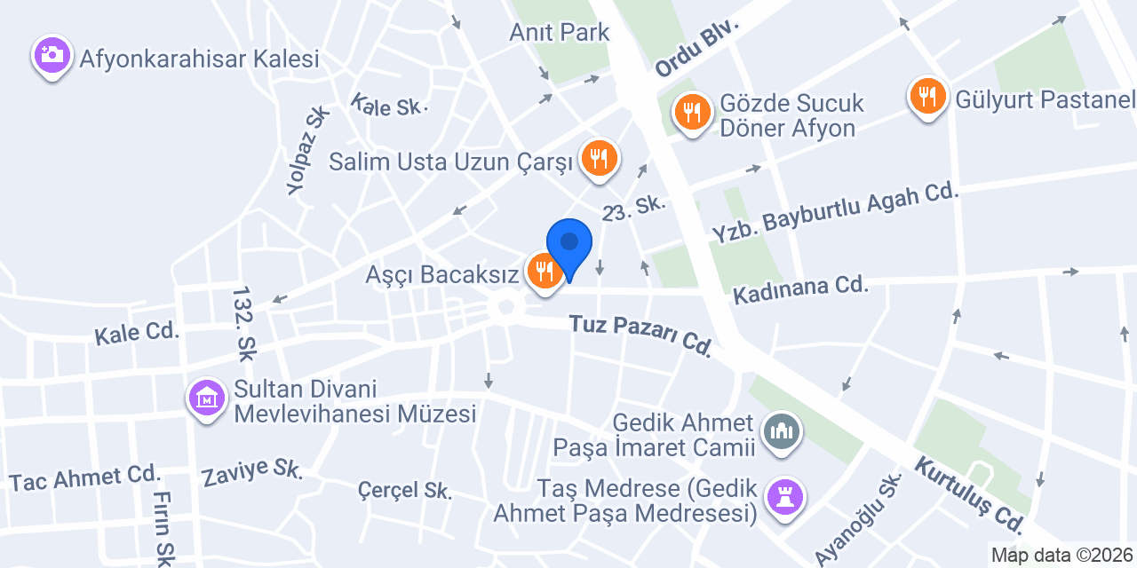 Çiçek Eczanesi konumu