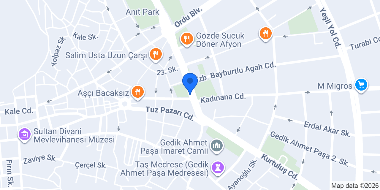 Funda Maytahan Şekerleme konumu