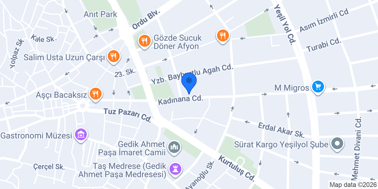 Diker Eczanesi konumu