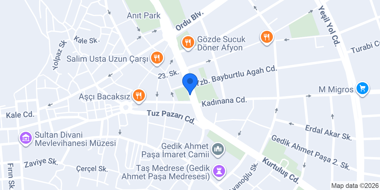Murat GÖKHASAN SMMM Ofisi konumu