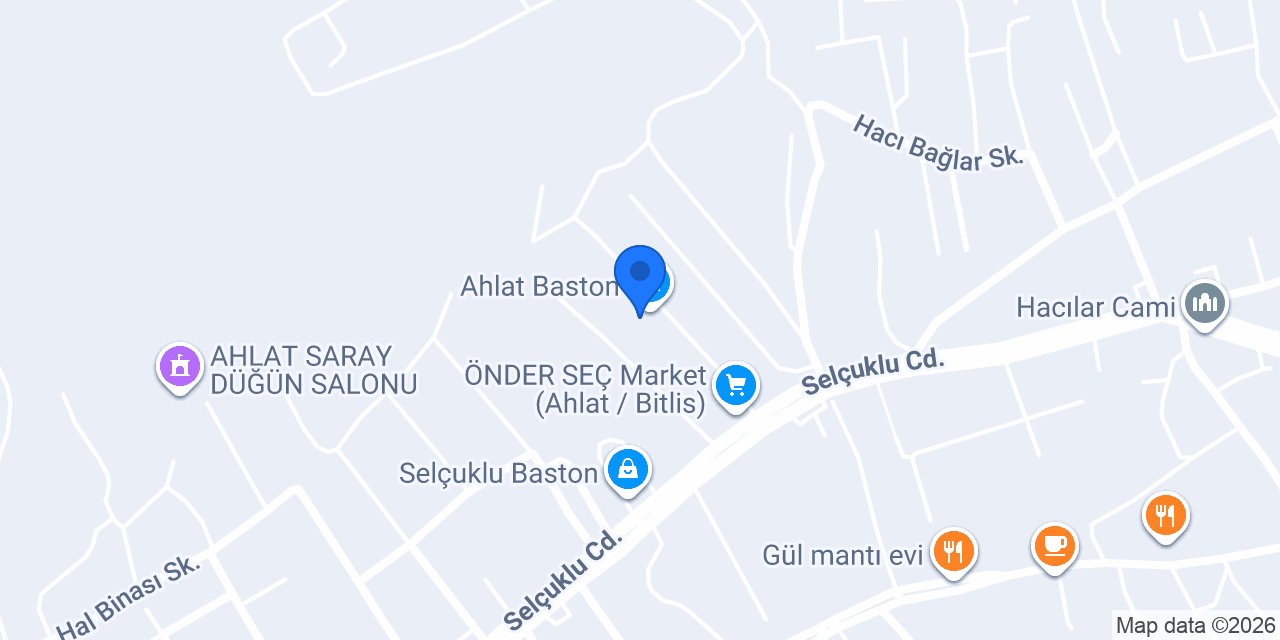 Ahlat Baston konumu