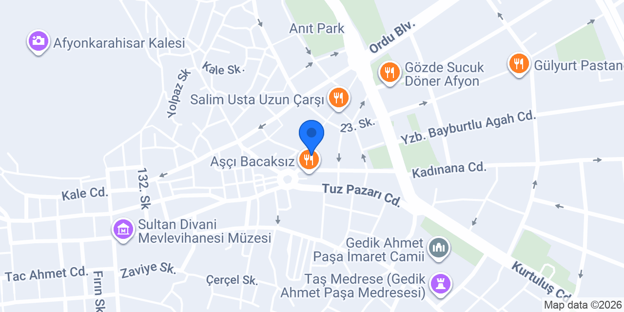 Uysallar Kuyumculuk konumu