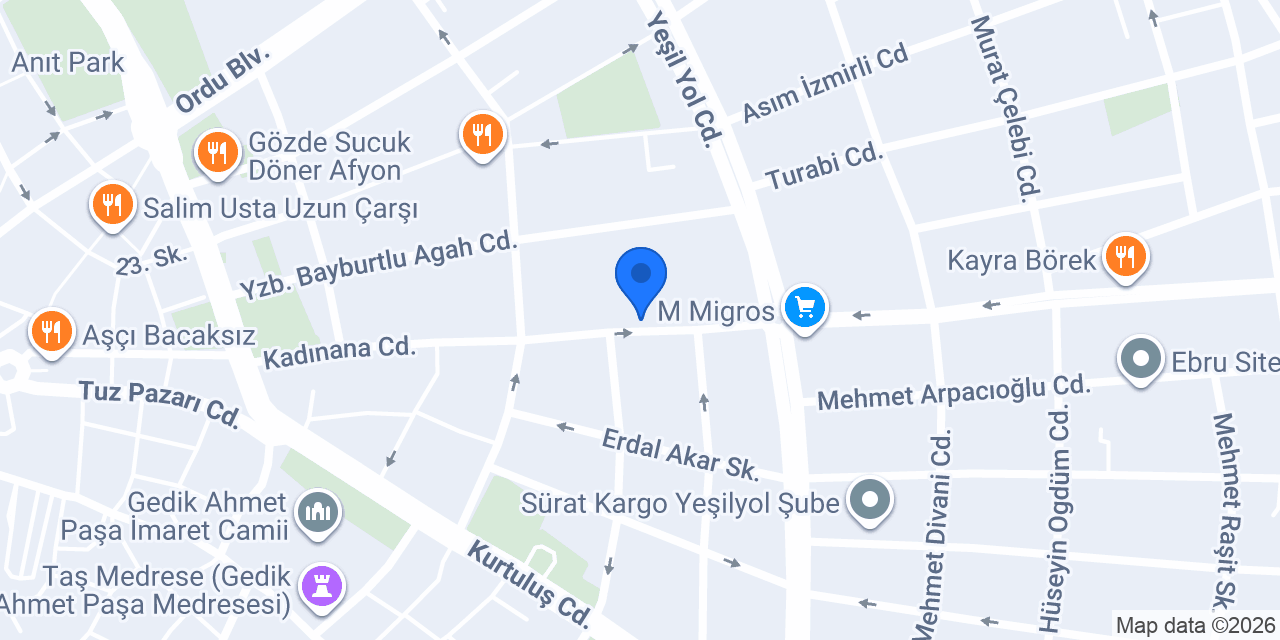 Üçel İnşaat Ltd. Şti. konumu