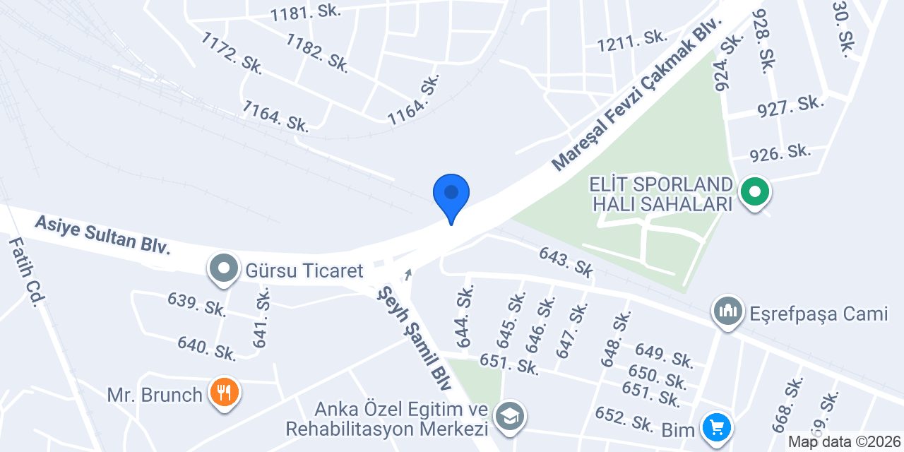 Elif Otomotiv Afyon konumu