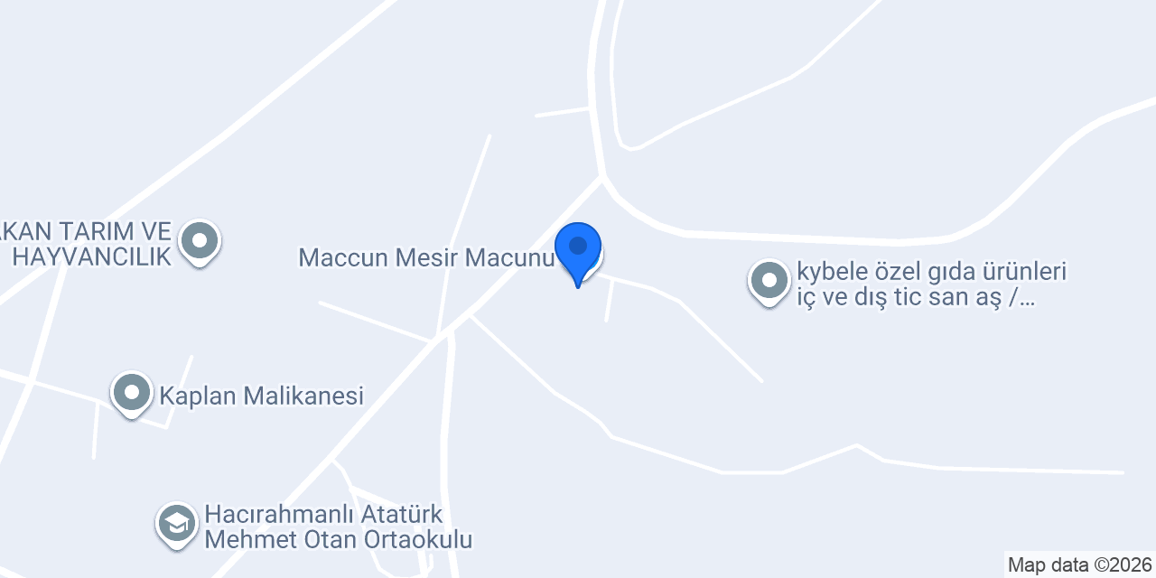 Maccun Mesir Macunu konumu