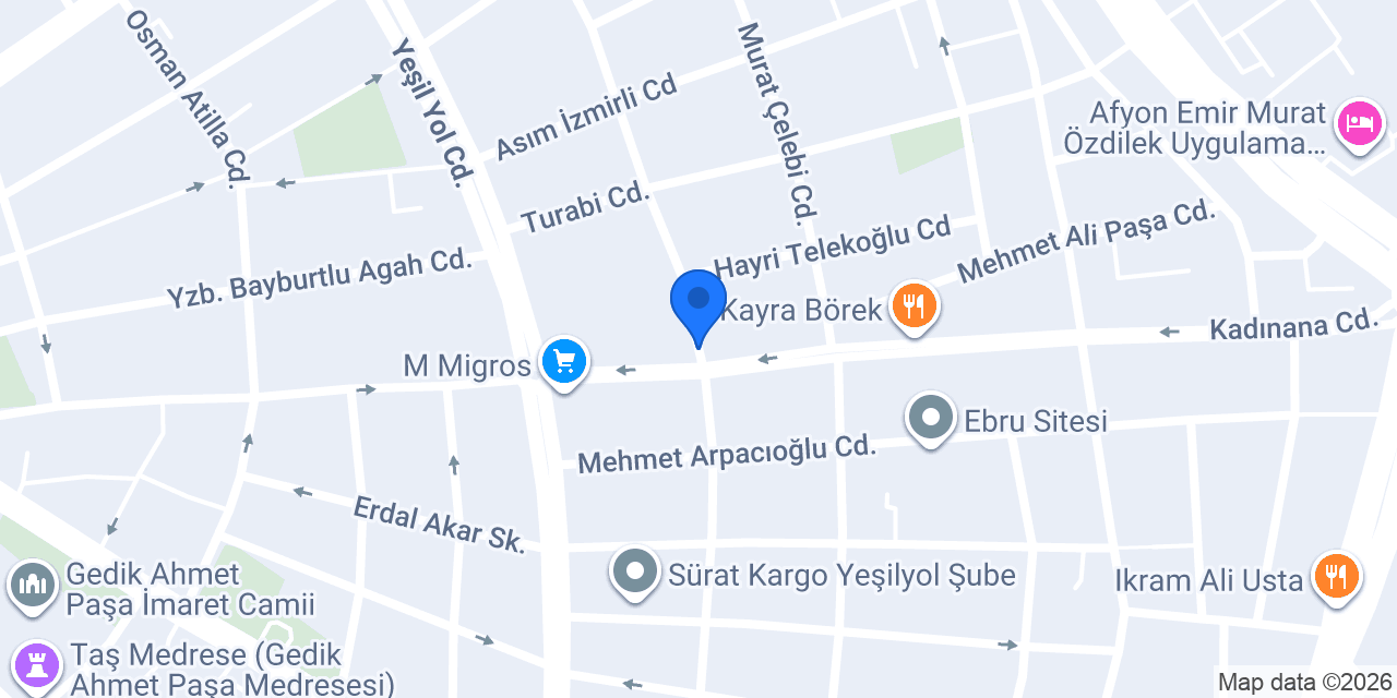 Cansel Tatlıcılık konumu