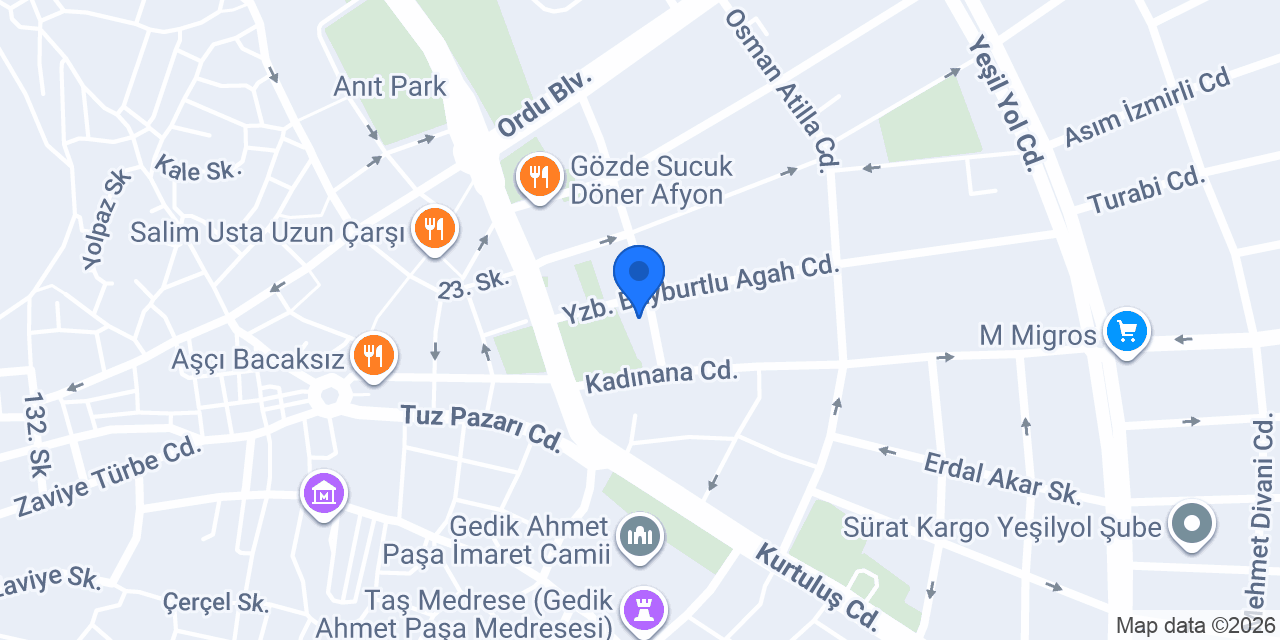 ORDU ELEKTRİK konumu