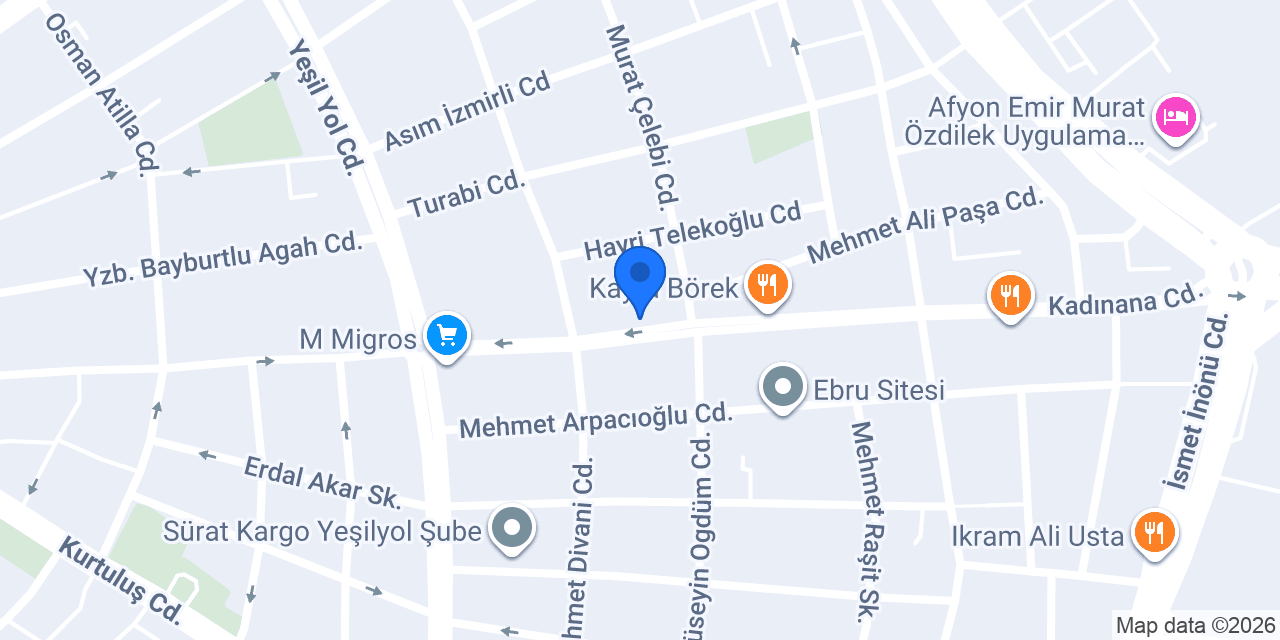 ALİM KÖSEOĞLU LTD.ŞTİ. konumu