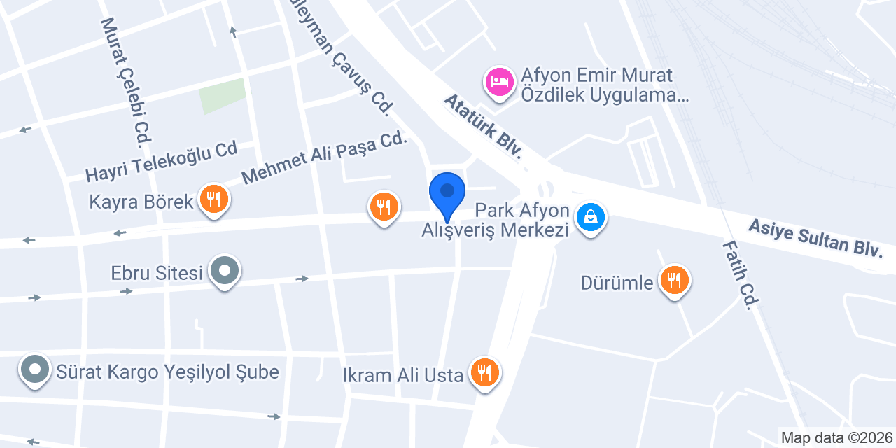 AFYONDA ÇİLİNGİR OK ANAHTAR & ELEKTRONİK ANAHTAR konumu