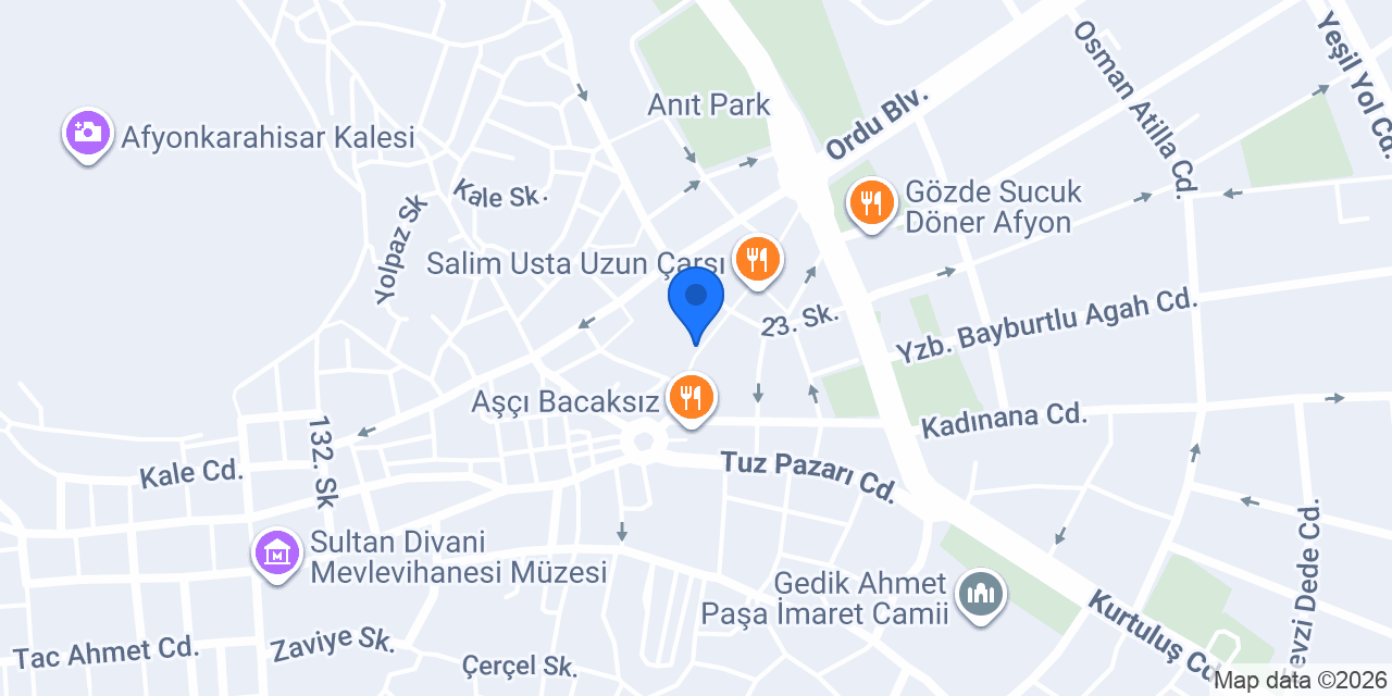 Karahisar Emlak Arda Uğuş konumu