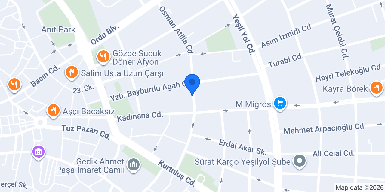 Kokoreç Doktoru tuncay konumu