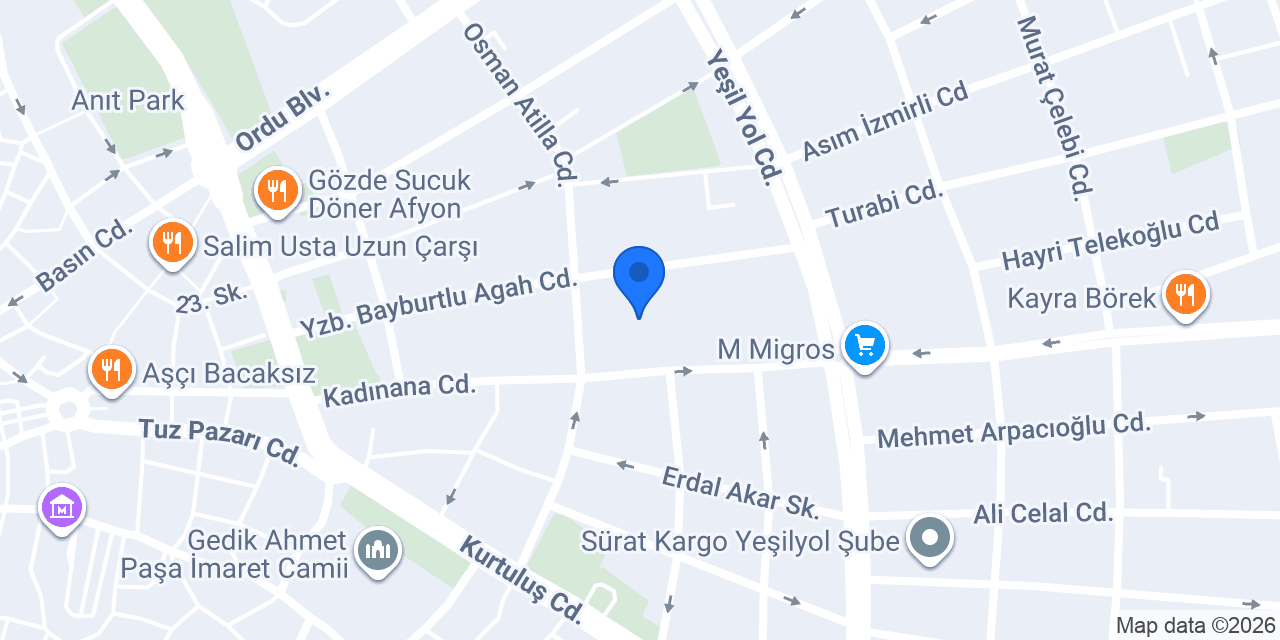Su Yapı Öz Hilal İnşaat Ltd.Şti. konumu