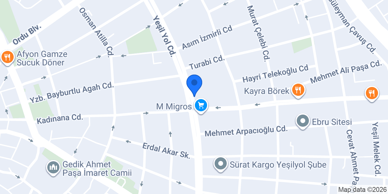 Kavurmacı İhsan konumu