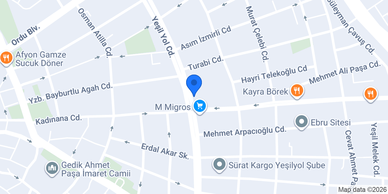 Begüm eczanesi konumu