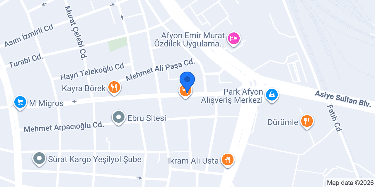 Efsane Av Bayii konumu