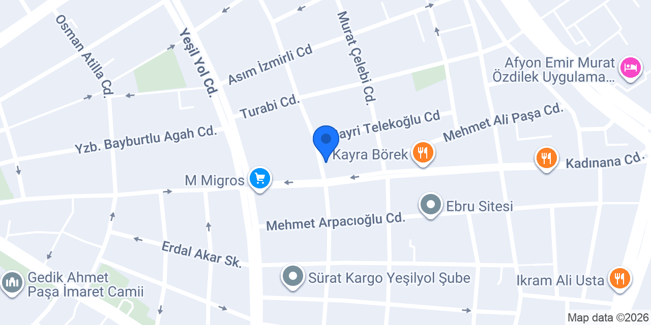 Rota Bayan Kuaförü konumu