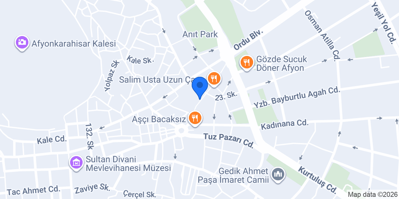 Büge Kuru Kahve konumu