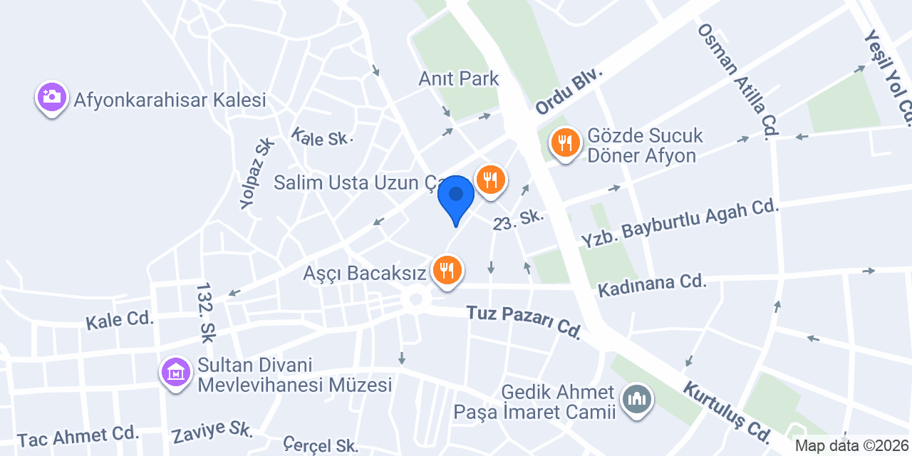 Karakalem Reklam konumu
