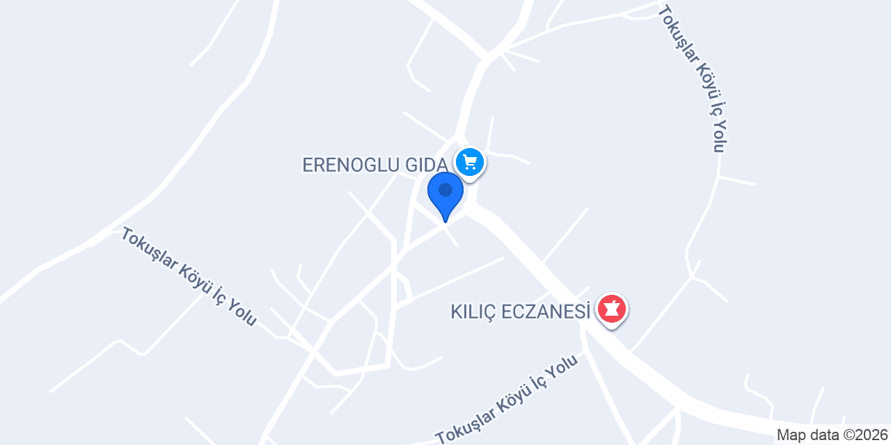 Tokuşlar Ortaokulu konumu
