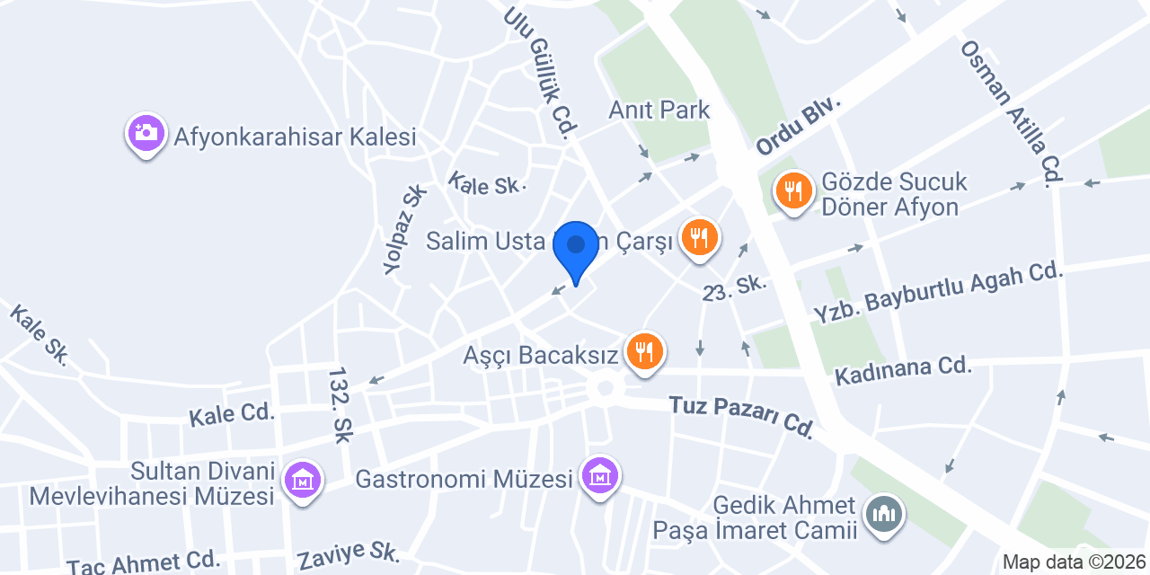 NUR OFSET Matbaa konumu