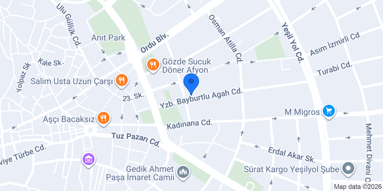 Hisar Pide Ve Kebap Salonu konumu