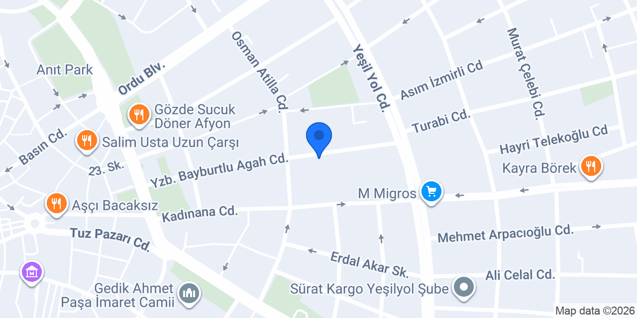 Afyon Gezi Fırsatları konumu
