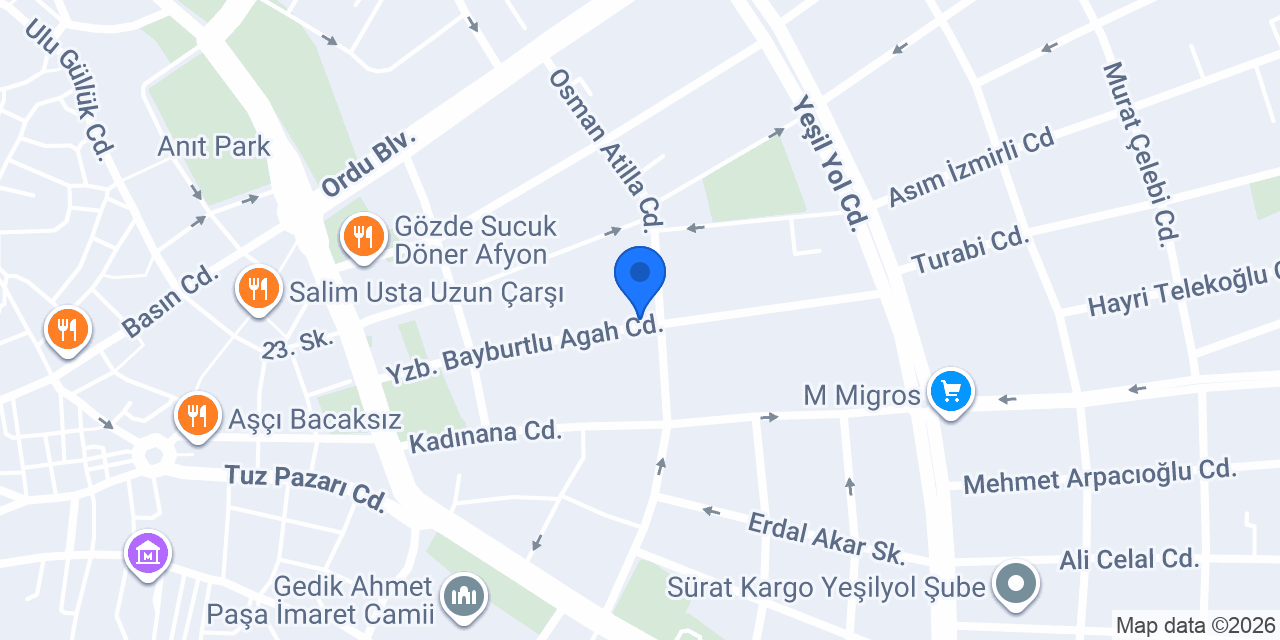 WAFFLE EVİM konumu