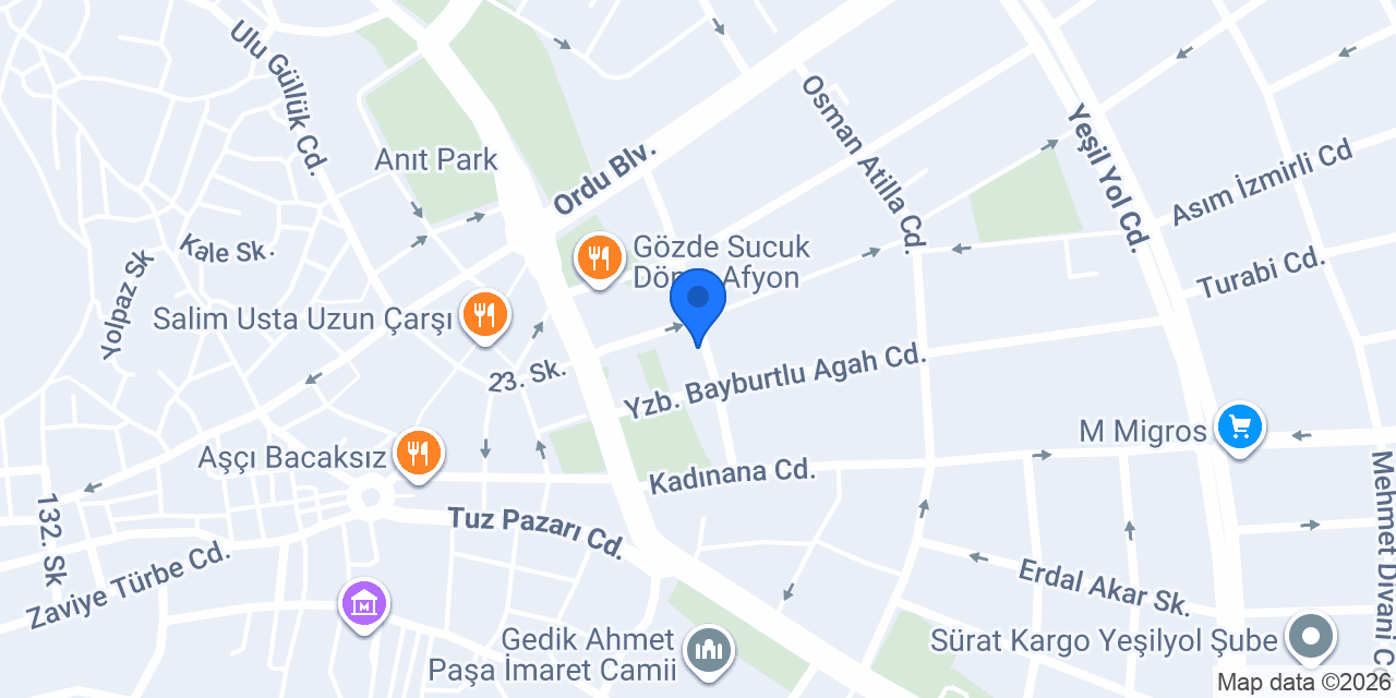 AV. EMİNE CEREN ERDEM konumu
