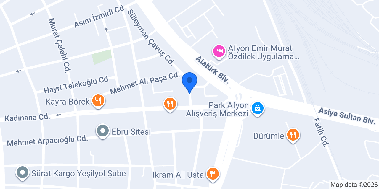 Afyon Aydın Psikoteknik & Src konumu