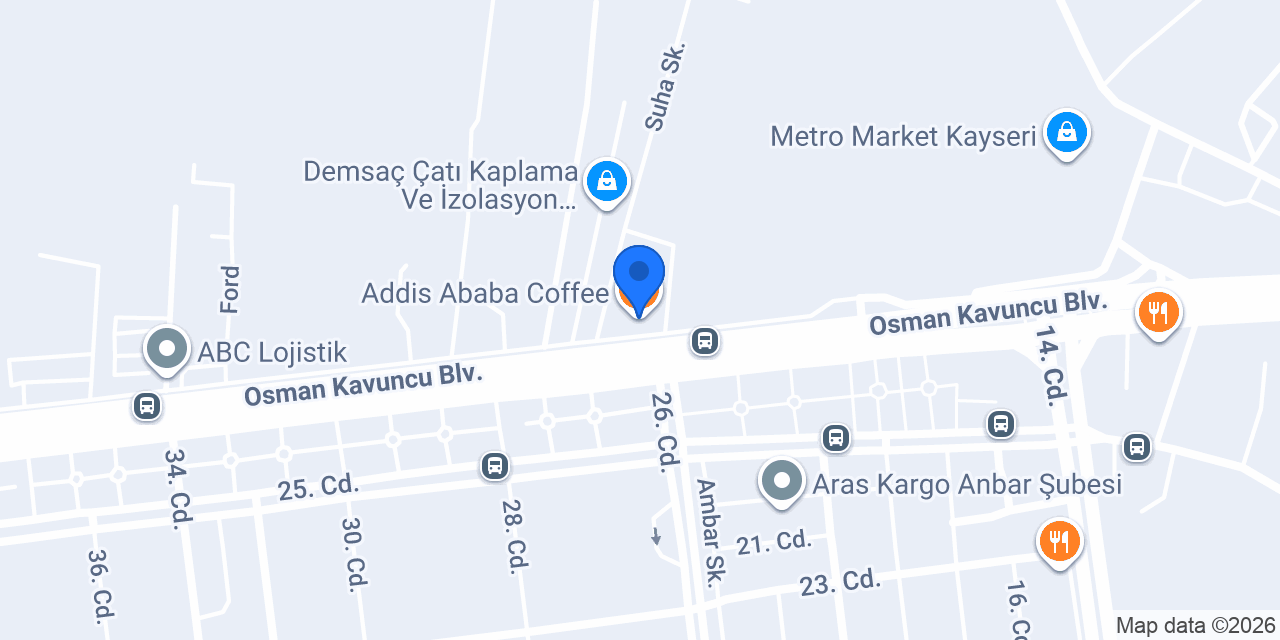 Addis Ababa Coffee konumu