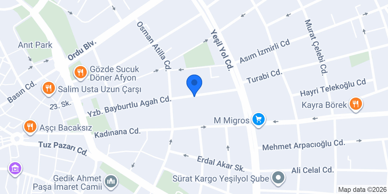 Afyon Atlas Güvenlik konumu