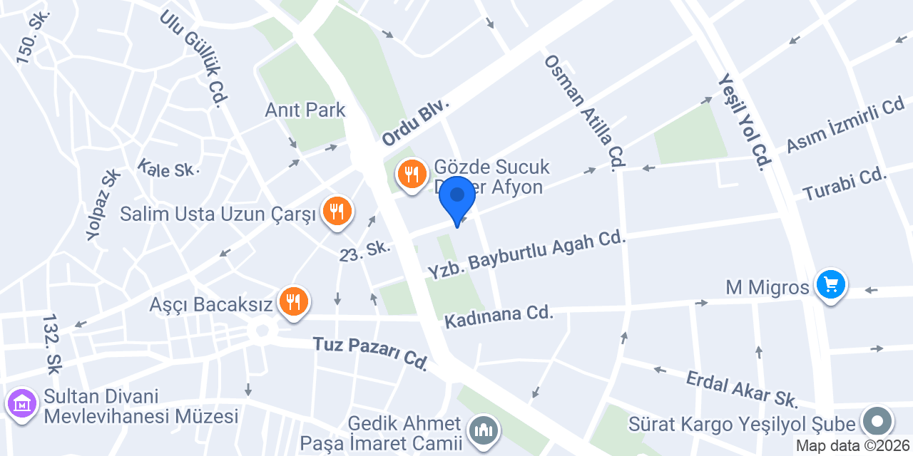 Yörükoğlu Emlak konumu