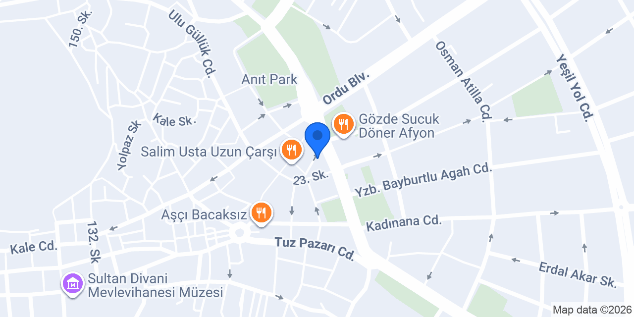 Yılmaz Kırtasiye konumu