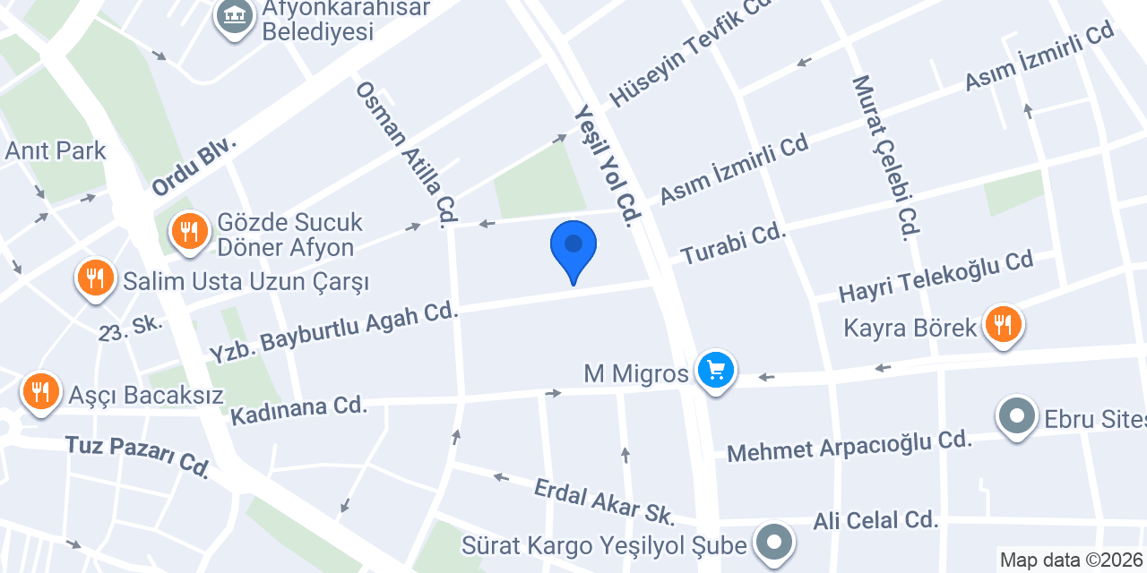 SMMM H.Hüseyin Uğurlu konumu
