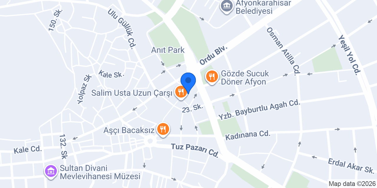 İkbal Lokantası konumu