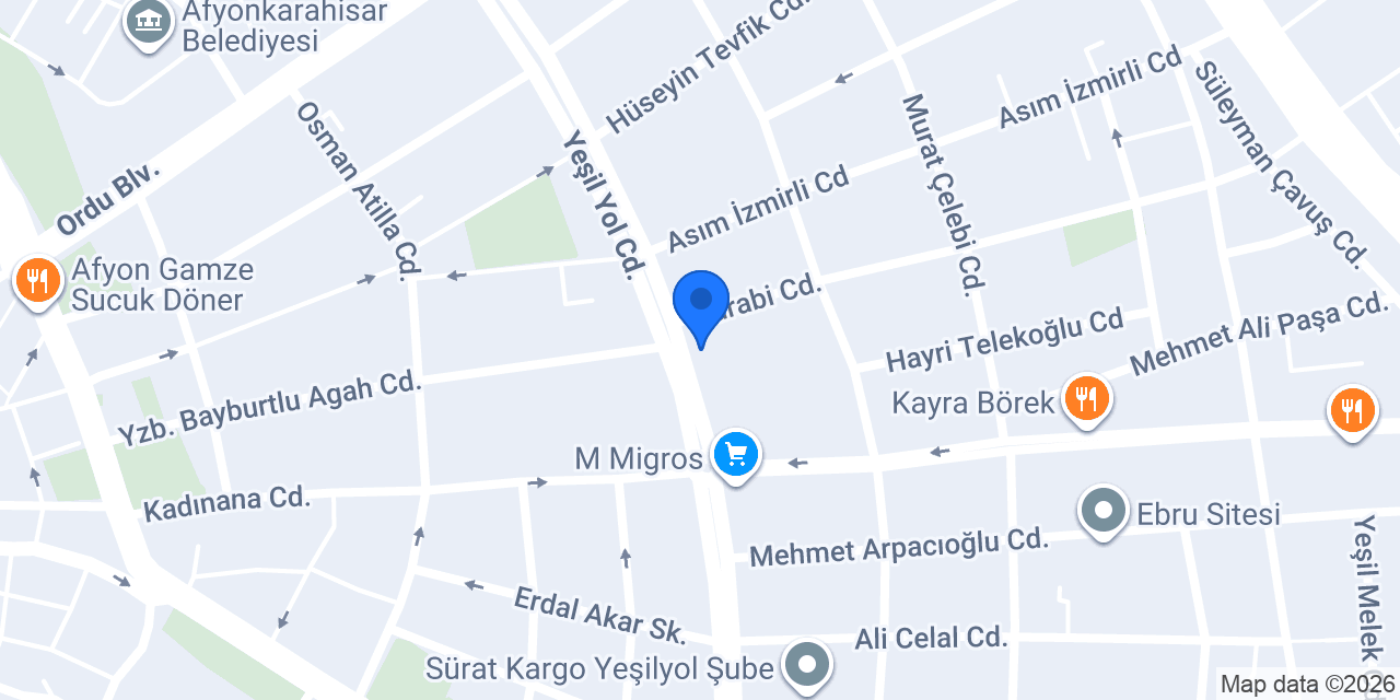 Artıpati Veteriner Kliniği konumu