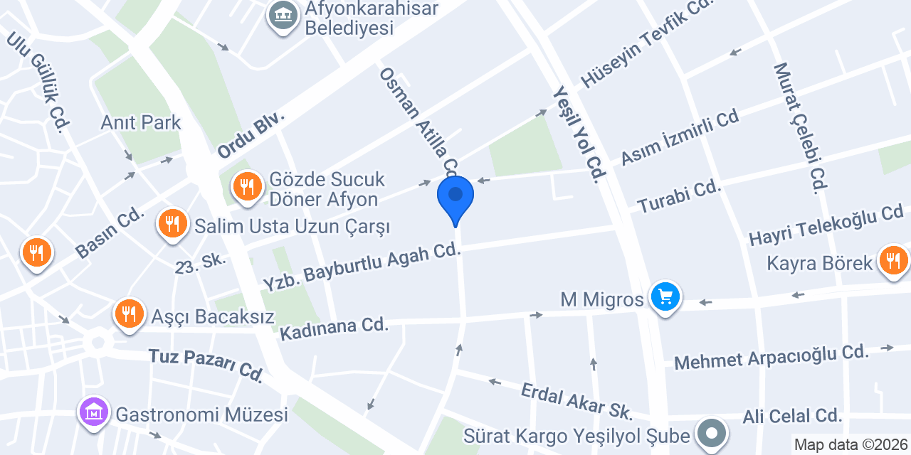 BAŞARI KİTABEVİ (KR STORE) konumu