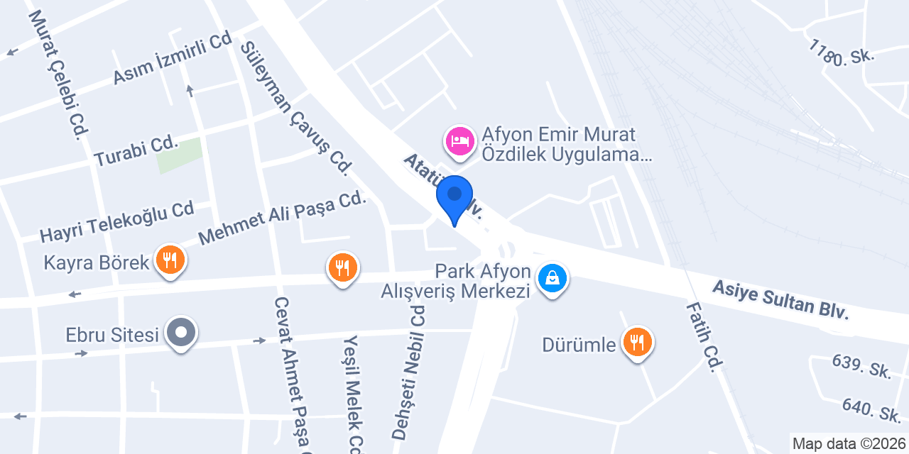 Hedef Sürücü Kursu konumu