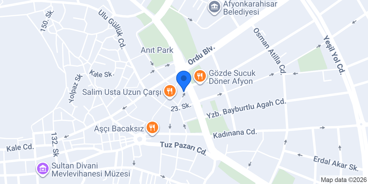 Numan Usta Döner ve Kebap konumu