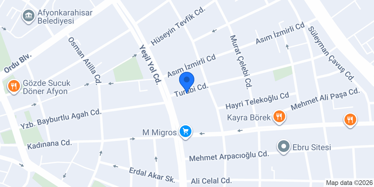 Elit Bayan Kuaförü Yasemin Fatih Tunçok konumu