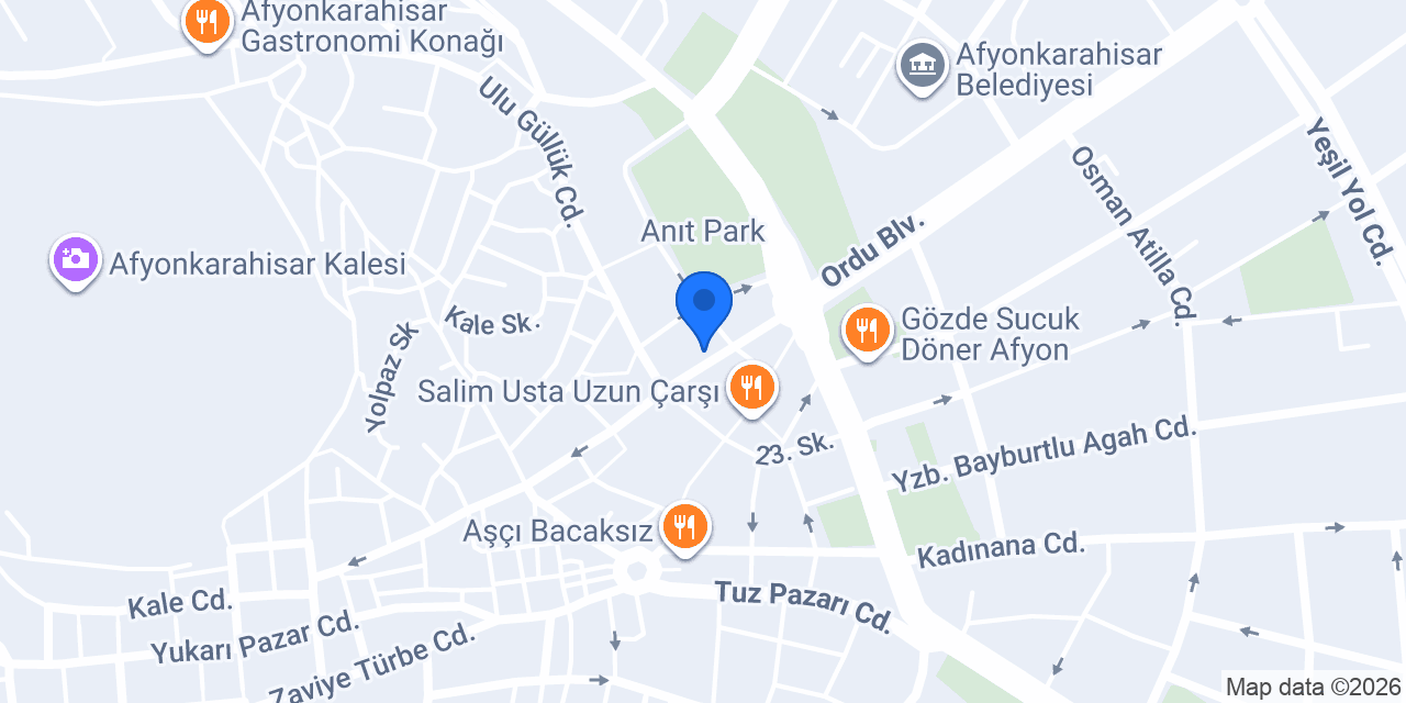 METİN ACAR MALİ MÜŞAVİRLİK konumu