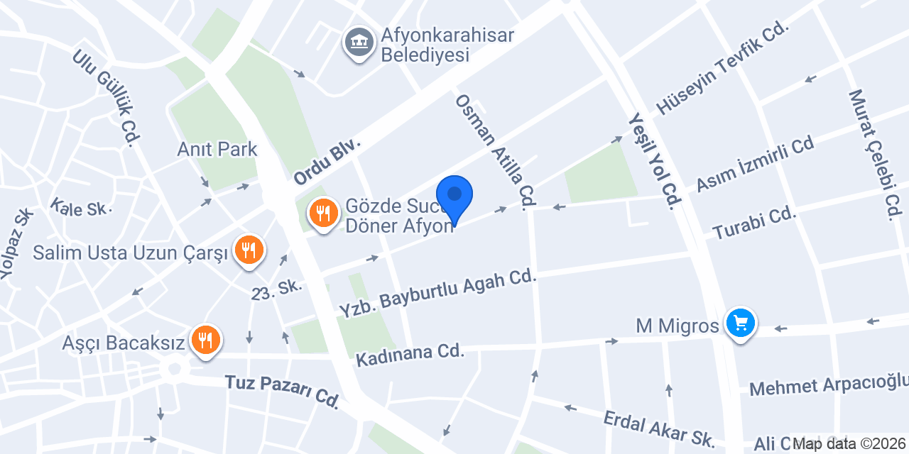 ELİSA BAYAN KUAFÖRÜ konumu