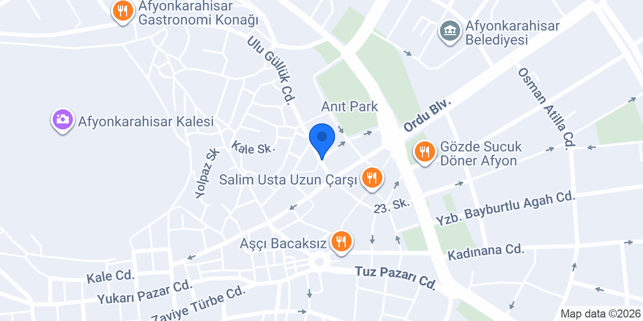 ASLAN ANAHTAR konumu