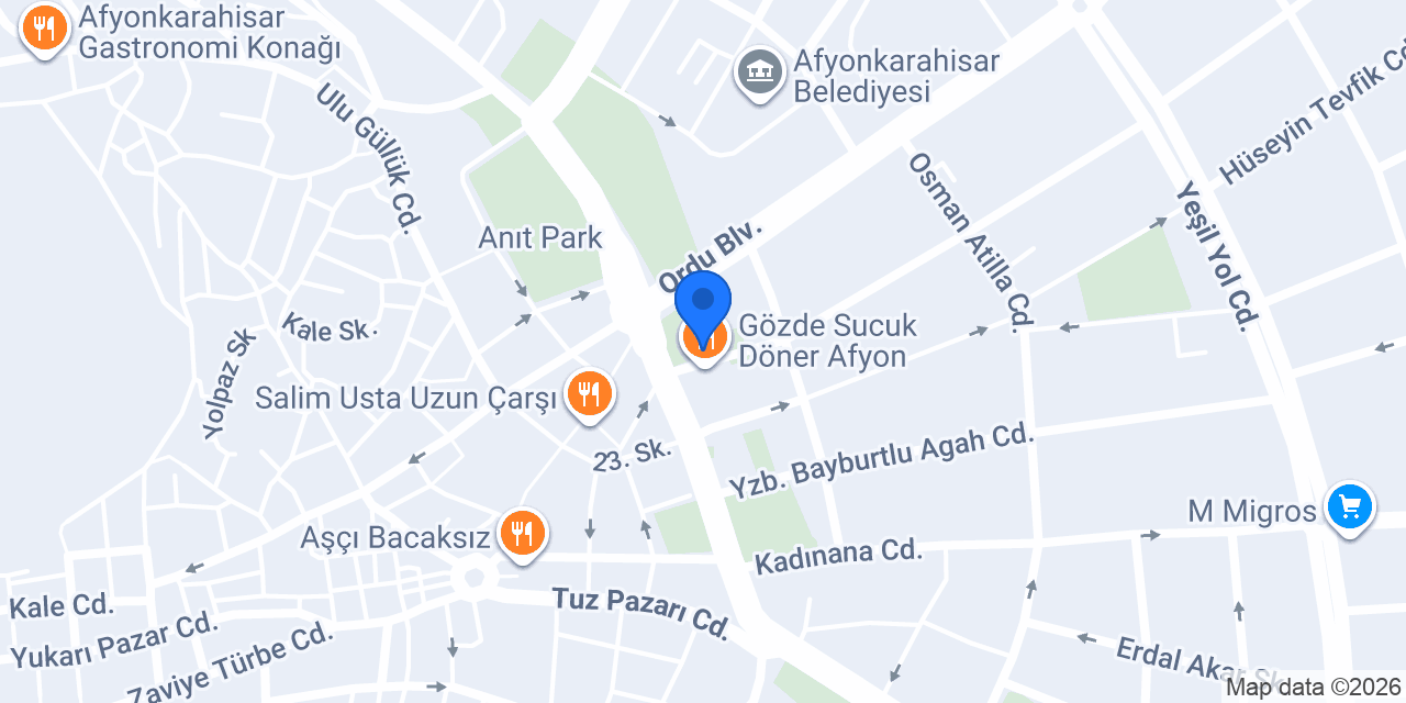 MyServis konumu
