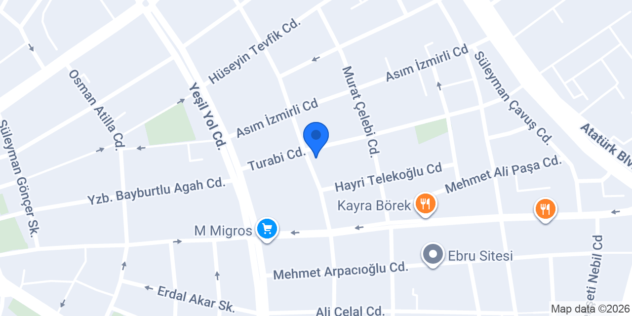 Mavi Elektrik Enerji Afyon konumu