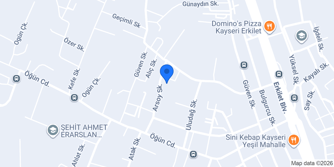 Petek Temizleme Kayseri konumu