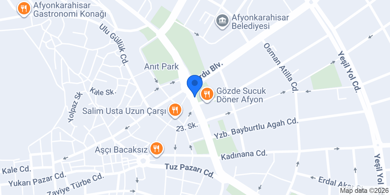 Lokum Atölyesi konumu