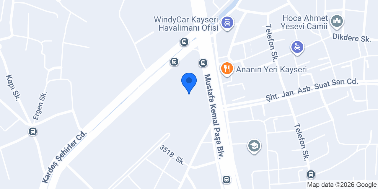 Circular Car Hire konumu